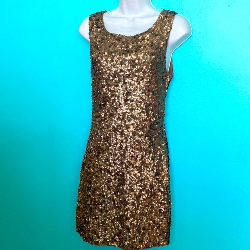 Amber Blue Sequin dress